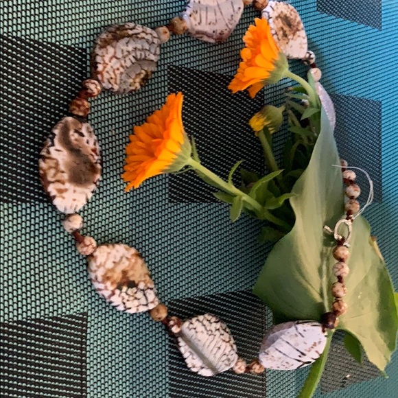 New stone necklace,hand crafted - Picture 2 of 8